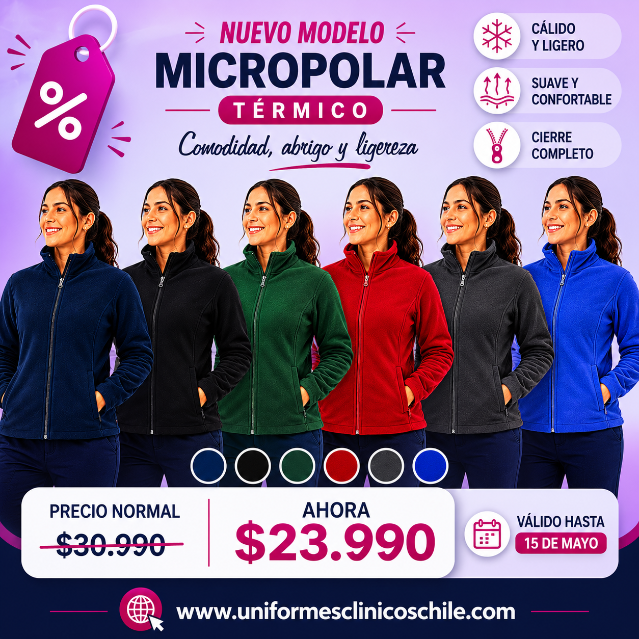 Micropolar Térmico Mujer