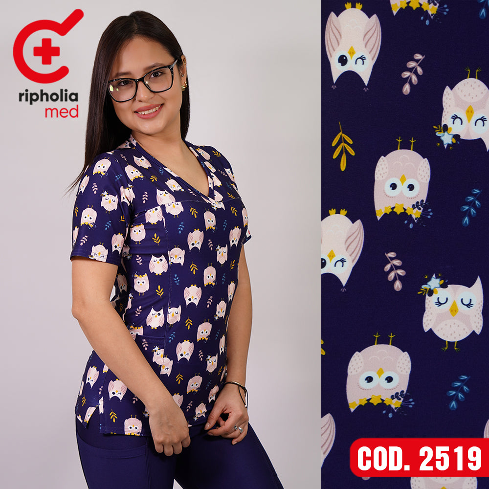 Delantal elasticado Estampado