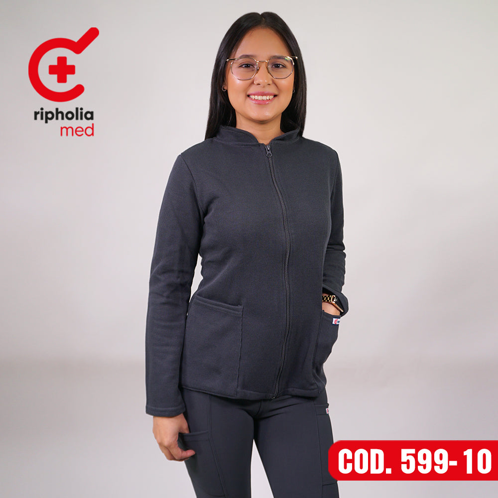 Polerón texturado Mujer
