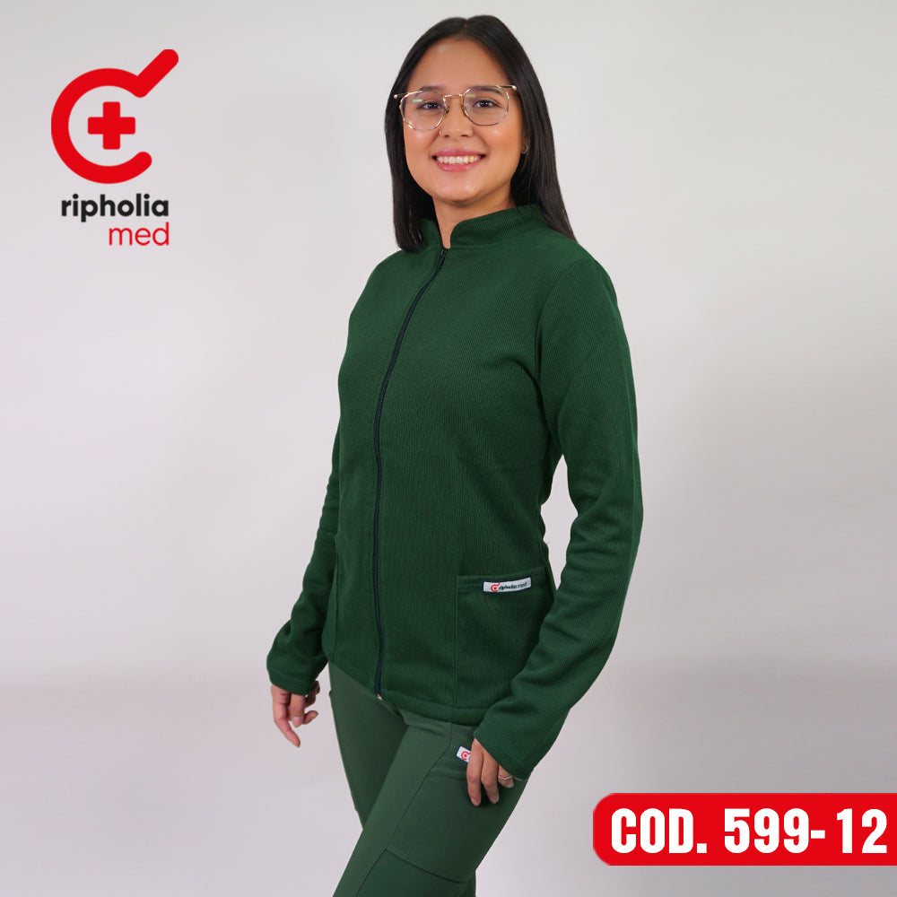 Polerón texturado Mujer