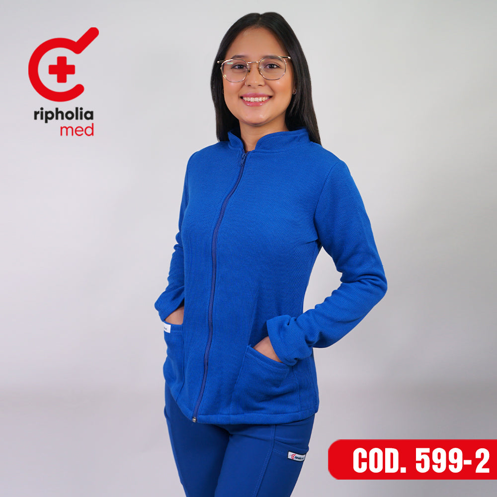 Polerón texturado Mujer