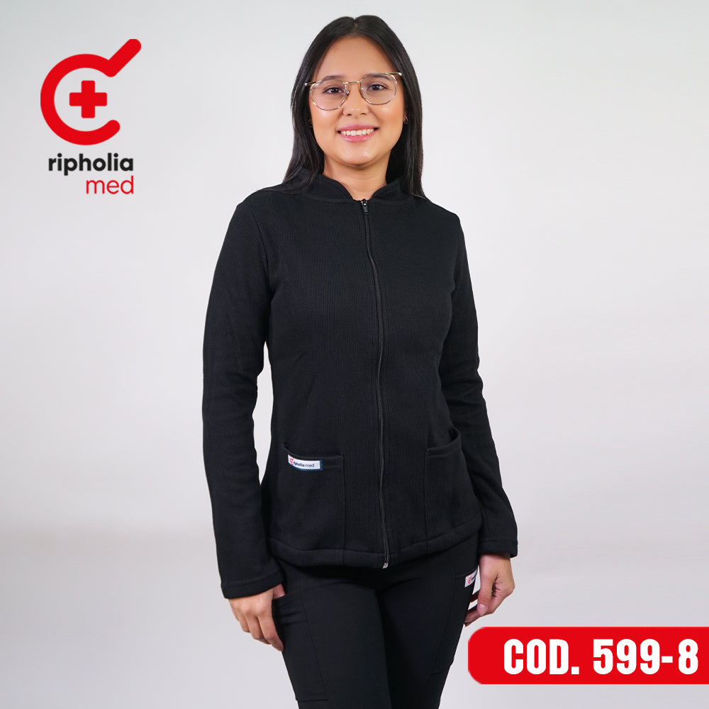Polerón texturado Mujer