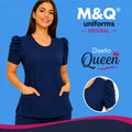 Diseños Queen M&Q® lisos y estampados