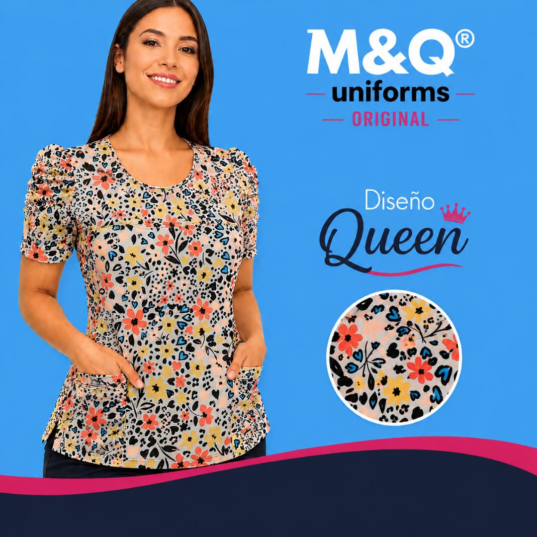Diseños Queen M&Q® lisos y estampados