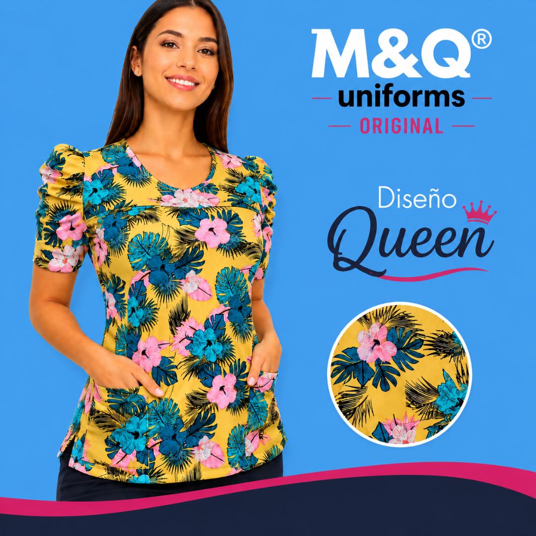 Diseños Queen M&Q® lisos y estampados
