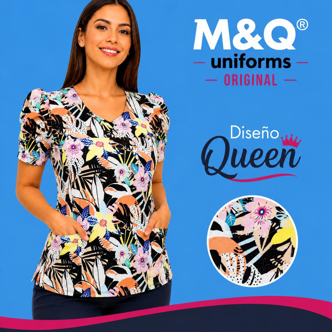 Diseños Queen M&Q® lisos y estampados