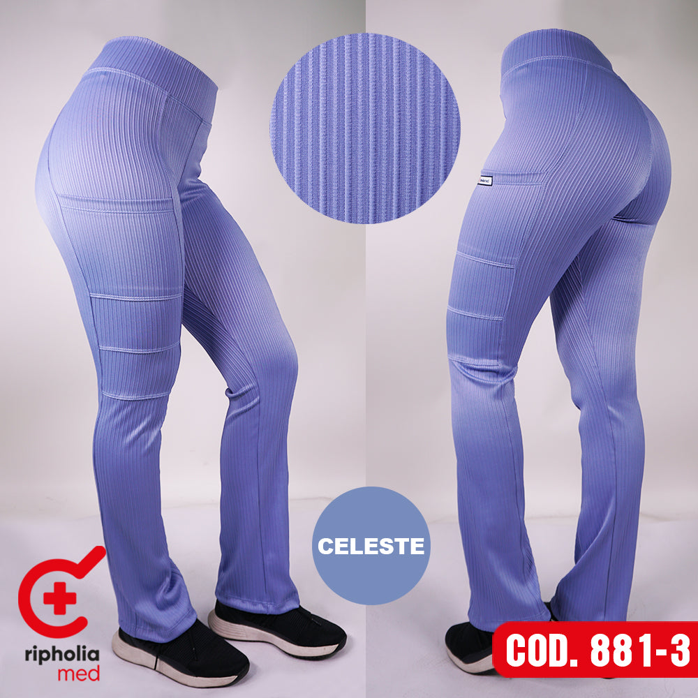 Pantalón Elasticado Spandex RIB
