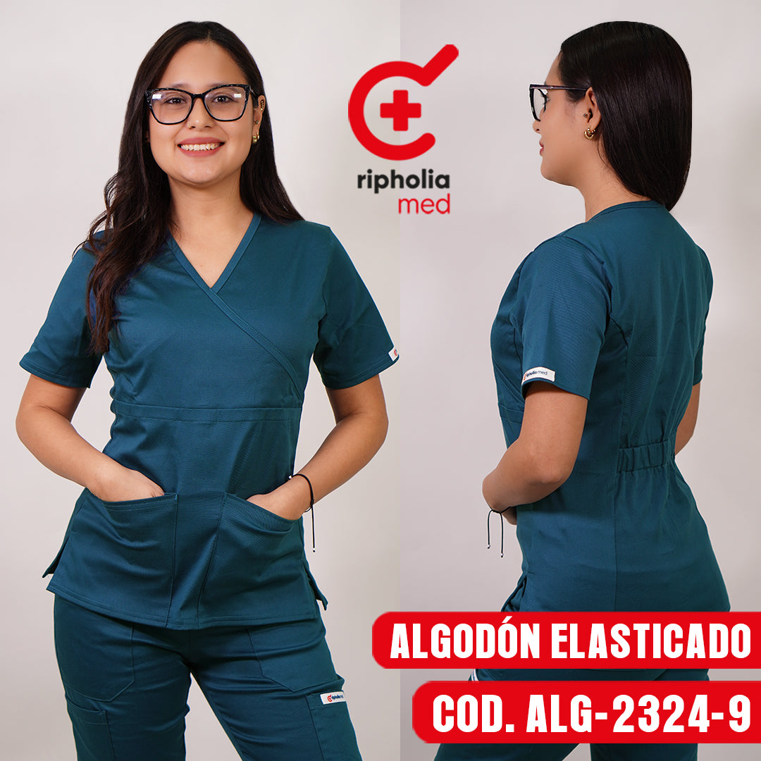 Delantal elasticado Algodón