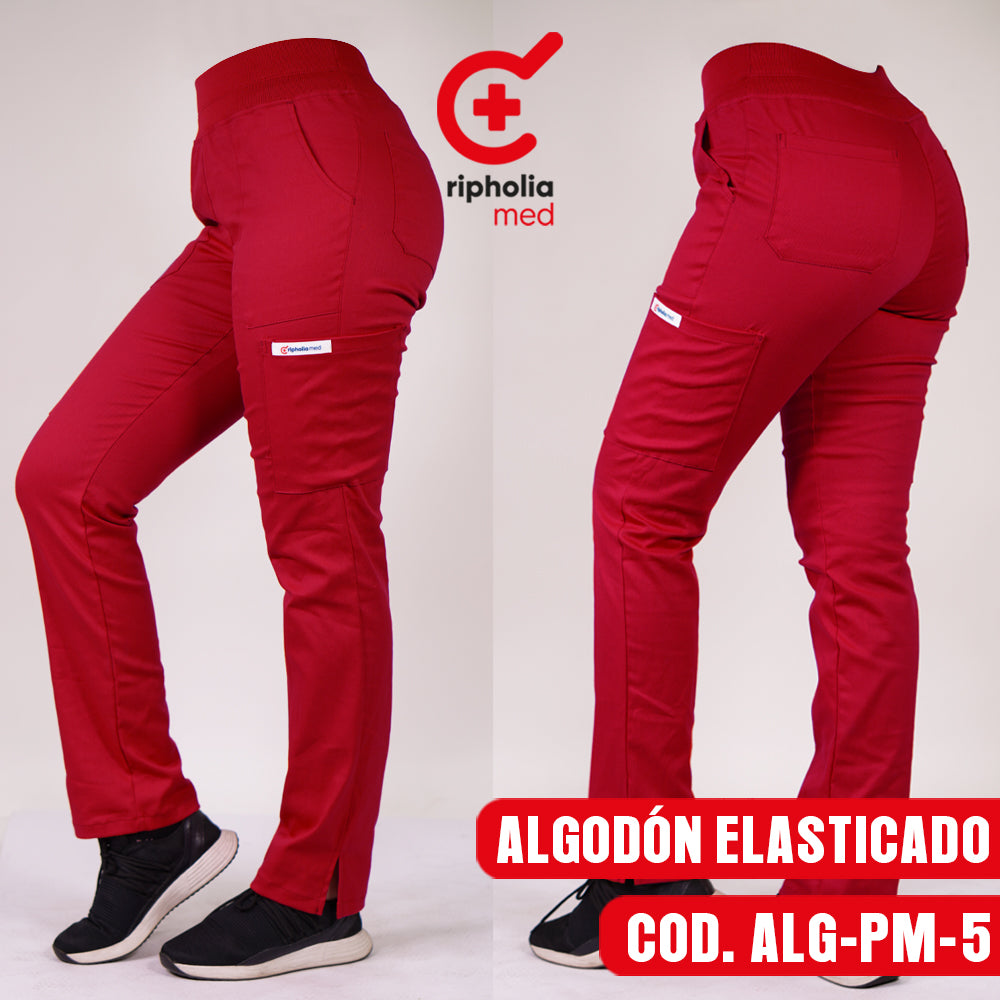 Pantalón Algodón Elasticado PM