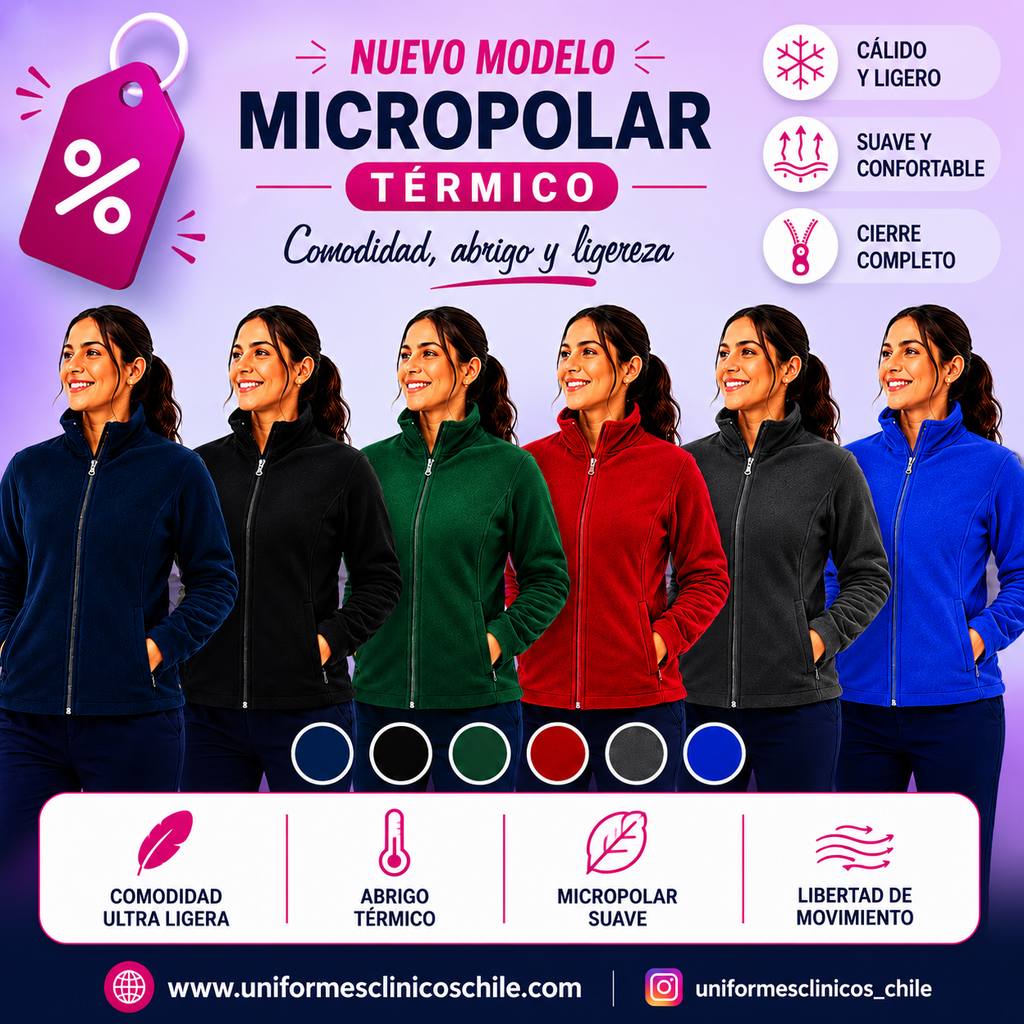Nuevo Micropolar Térmico Mujer