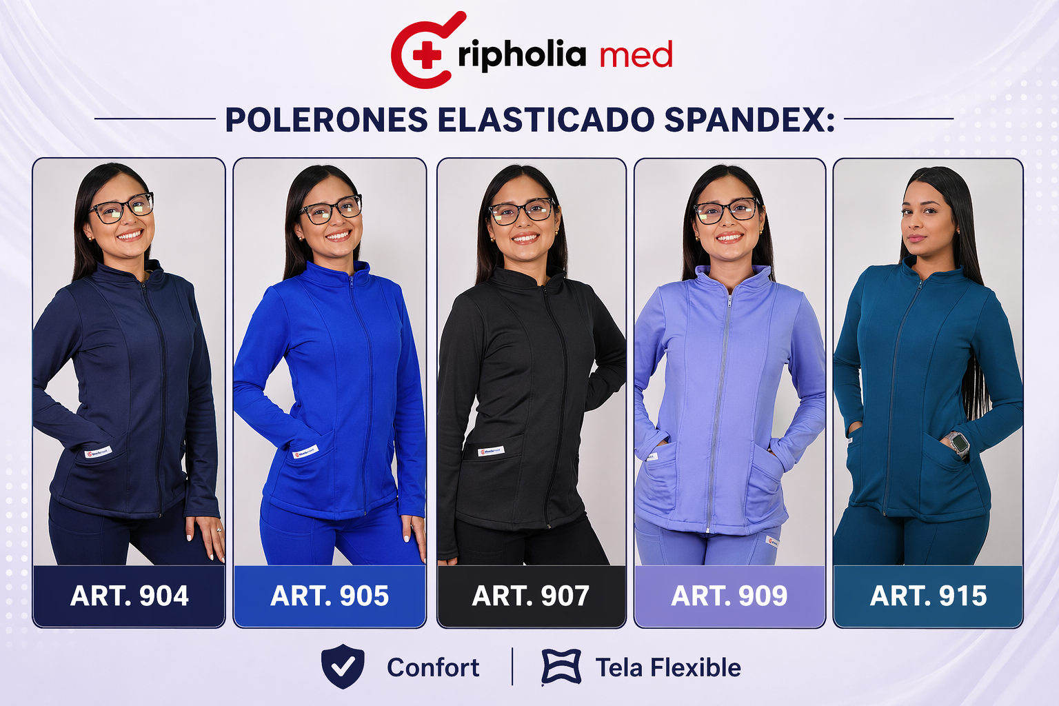 Polerones Clínicos Spandex