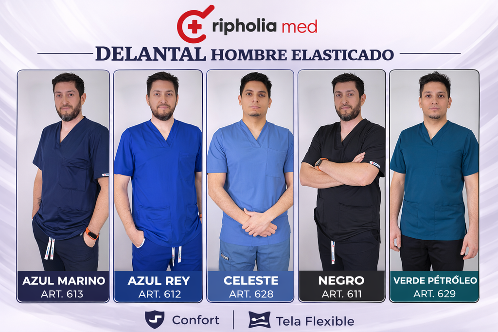 Delantal Hombre Elasticado