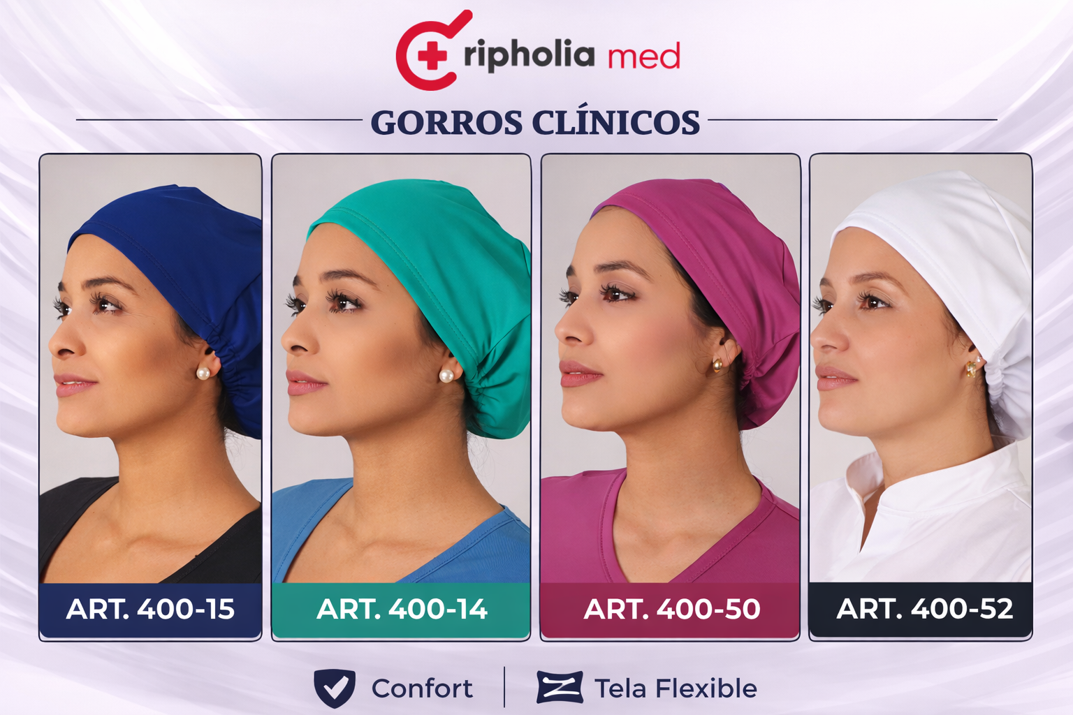 Gorros Clínicos Elasticados