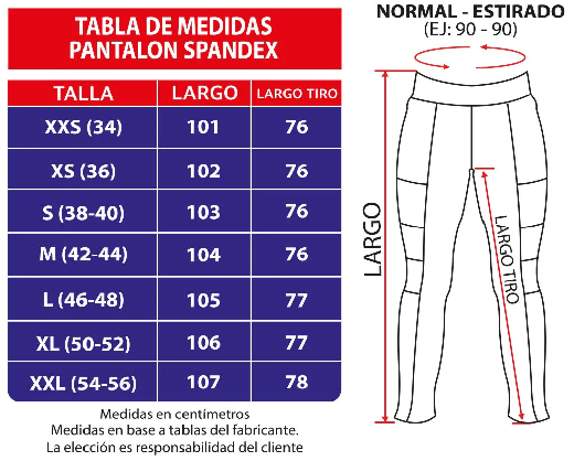 Pantalón Elasticado spandex 880-A