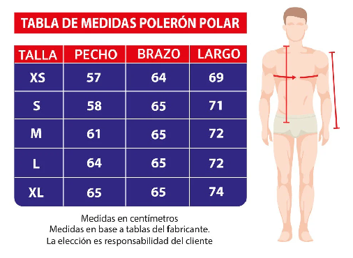 Polerón Micropolar Hombre
