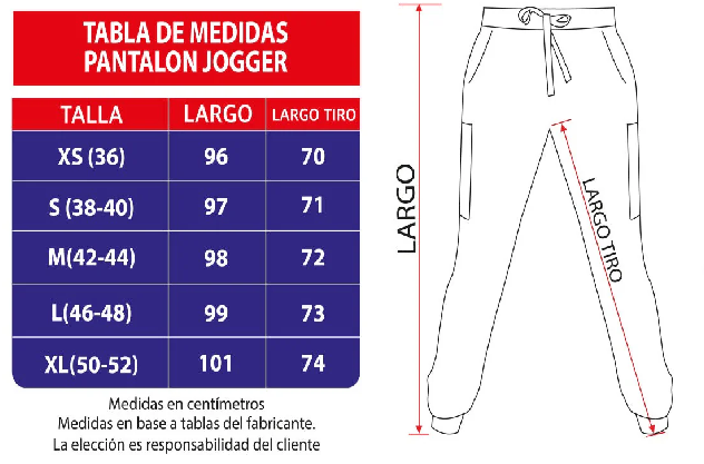 Pantalón Jogger Antifluido